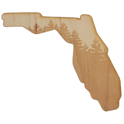 Florida Tree Line sticker